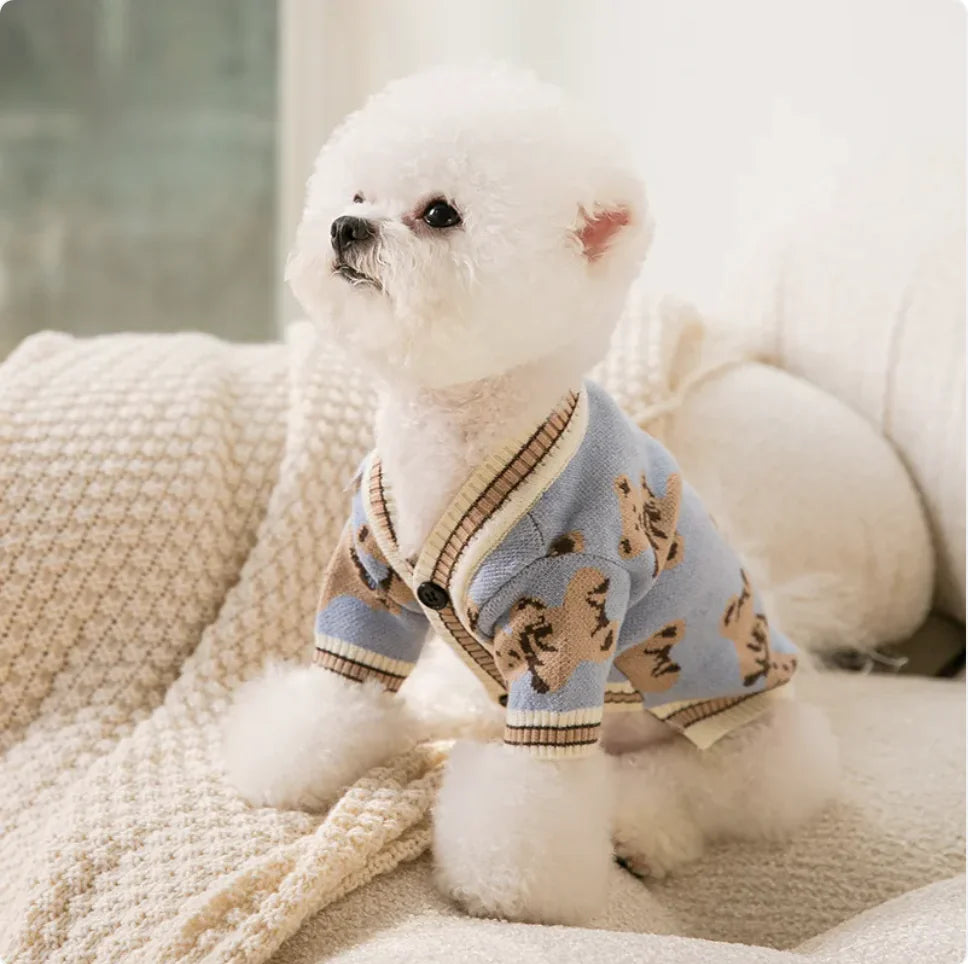 Warm Knitted Sweater for Dogs