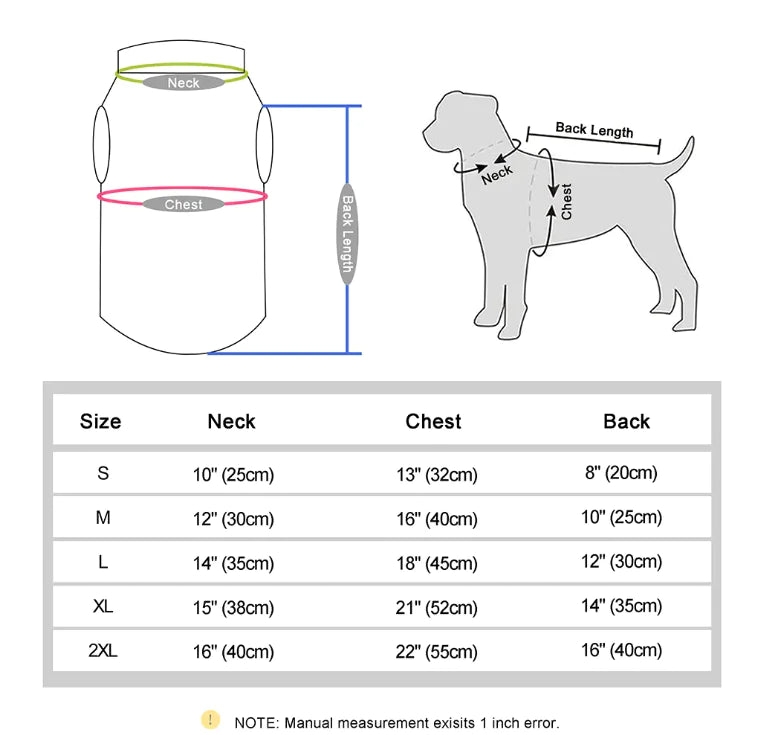 Winter Vest for Cats & Small Dogs